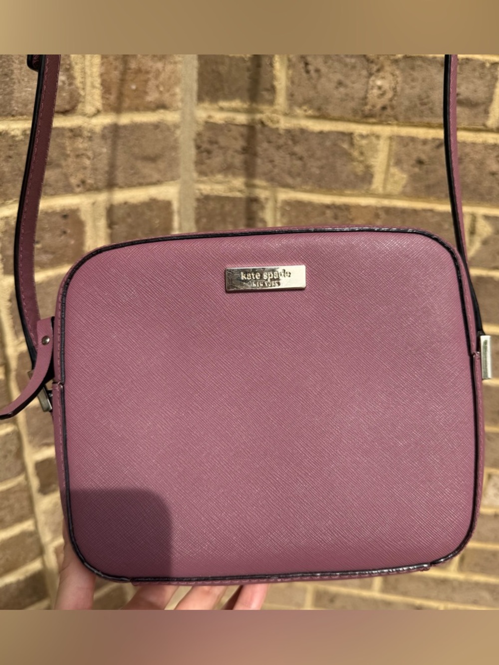 kate spade Newbury Lane Cammie Crossbody Purse in Plumberry